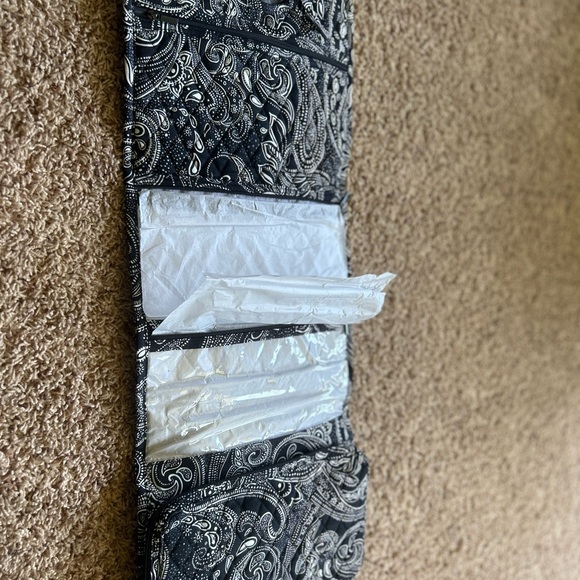 Vera Bradley STELLAR PAISLEY Hanging Organizer Travel Cosmetic NWT - Picture 4 of 5